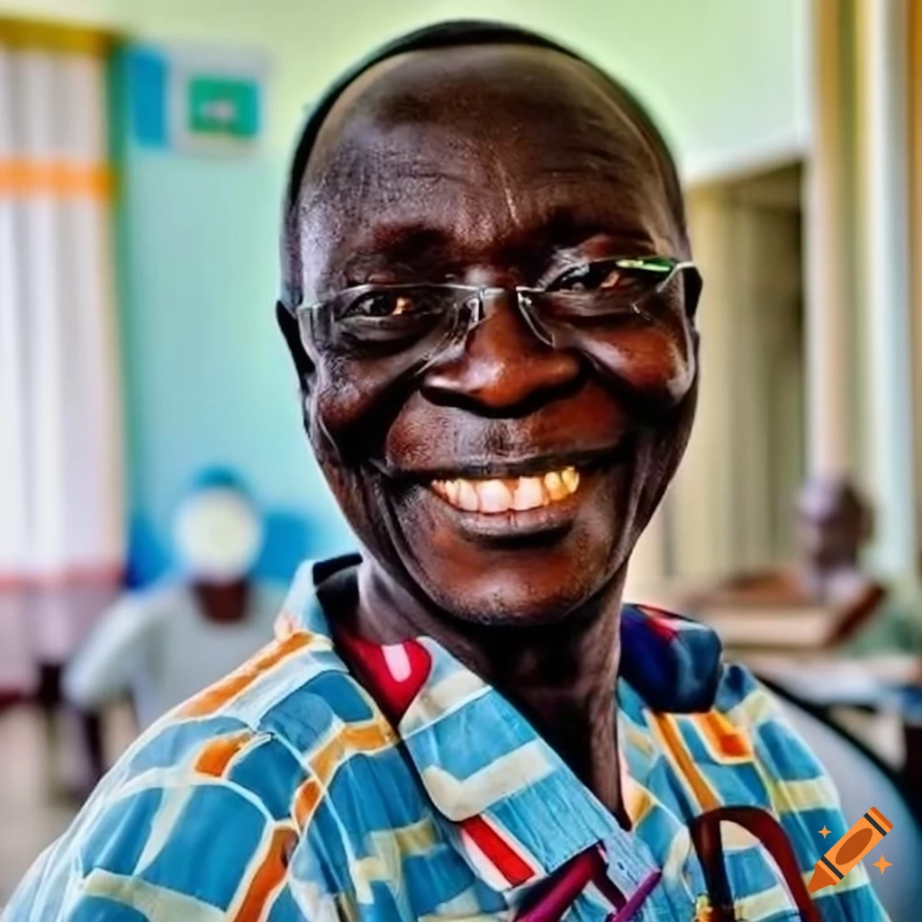 portrait of a dedicated cafeteria attendant at a hospital