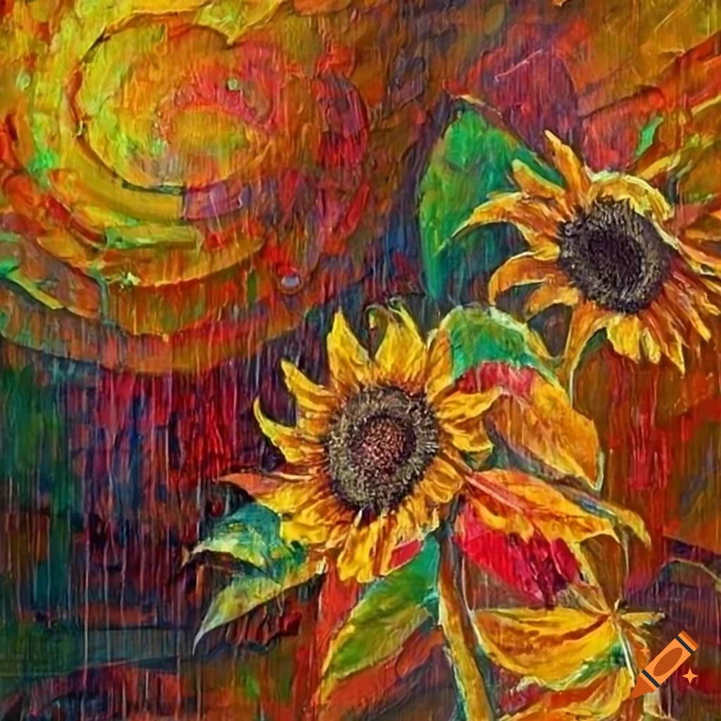 Sunflower  CindyRQuilts - Textile Art