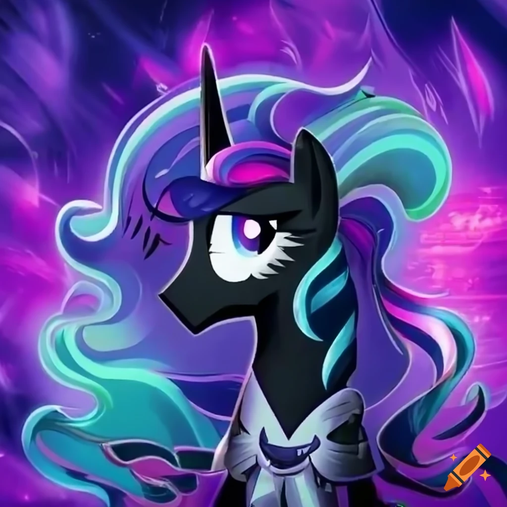 detailed artwork of a My Little Pony in Friendship is Magic style