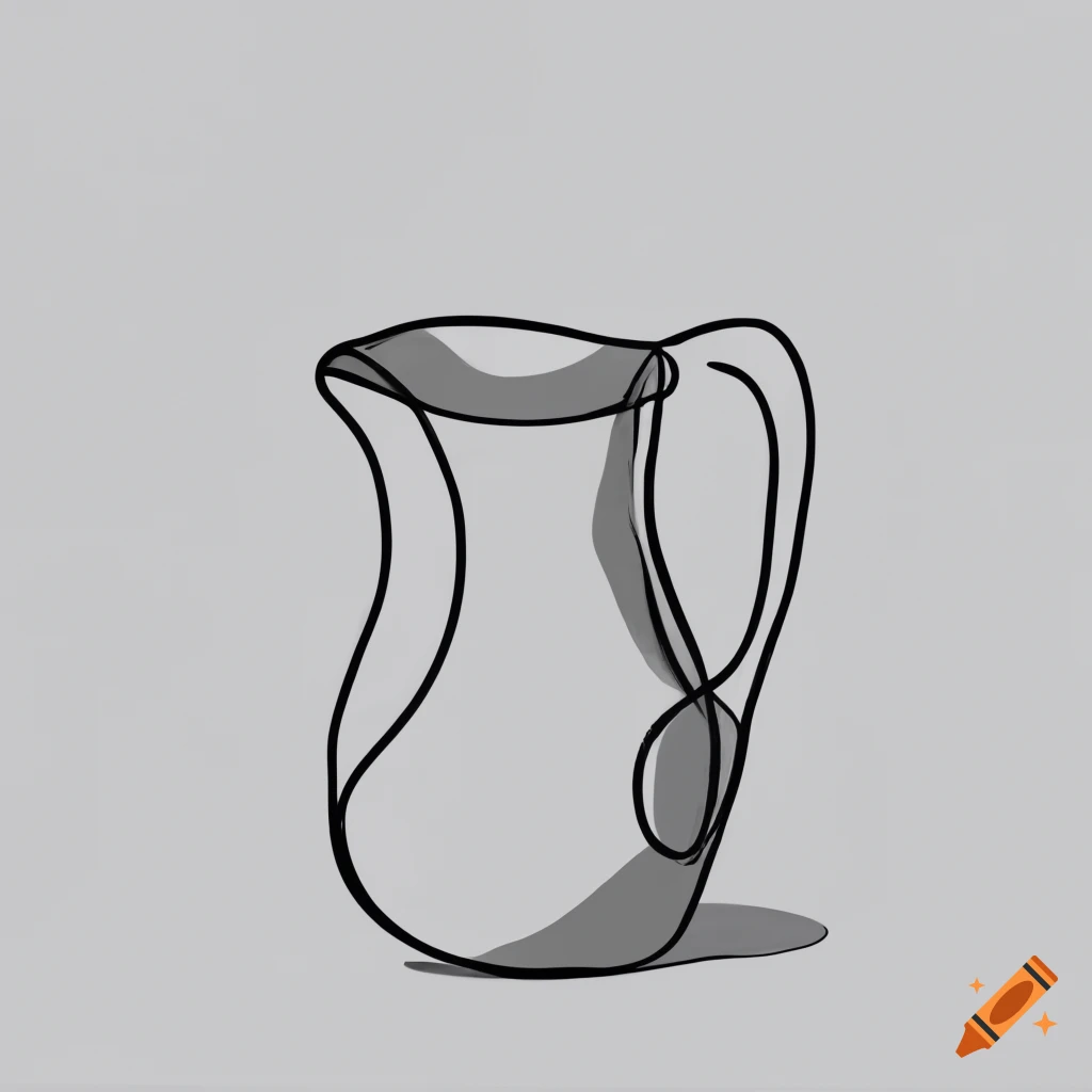 Pitcher Jug Drawing PNG, Clipart, Angle, Black And White, Bottle, Circle,  Color Free PNG Download