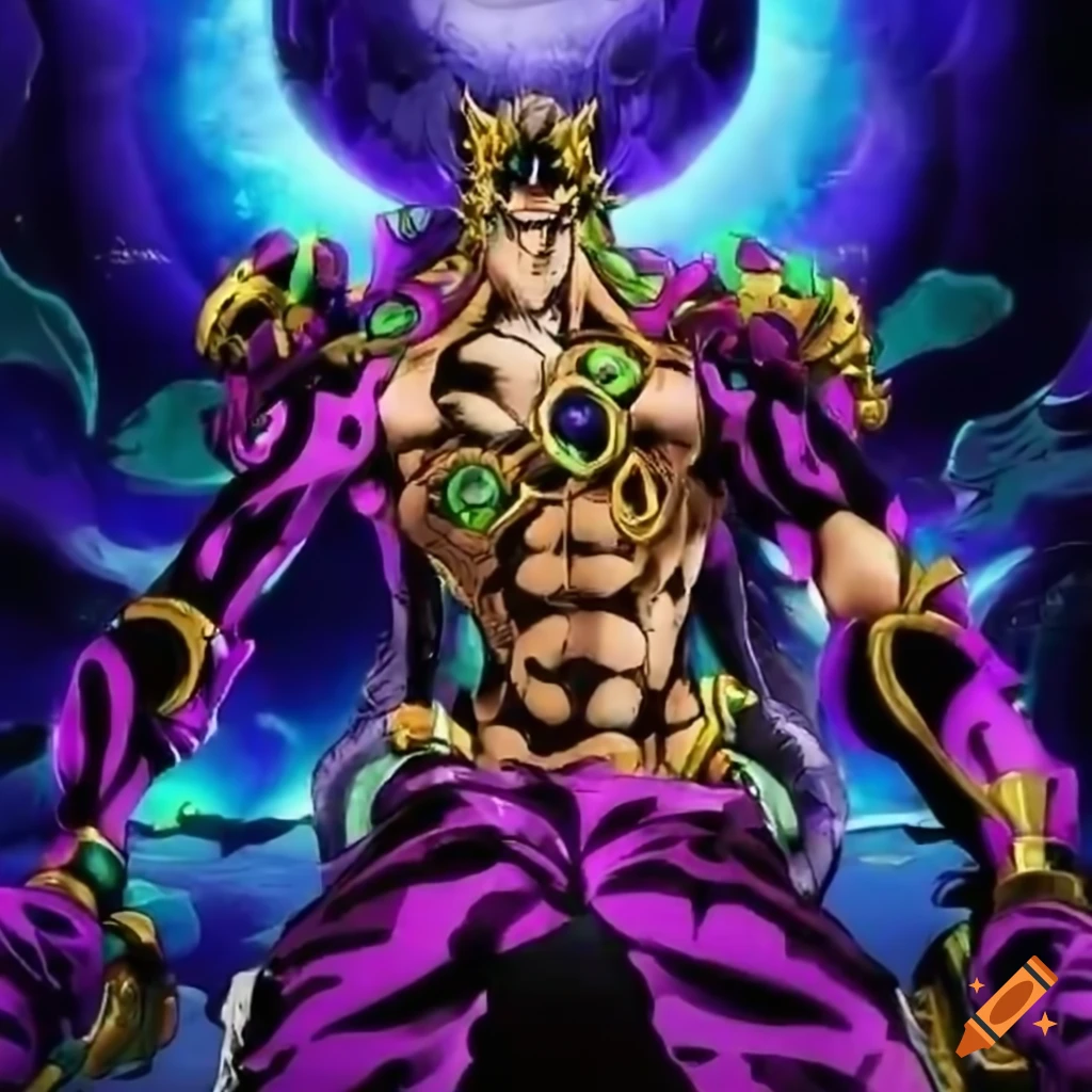 Anime stand, jojo stand, black stand, black hole in the chest