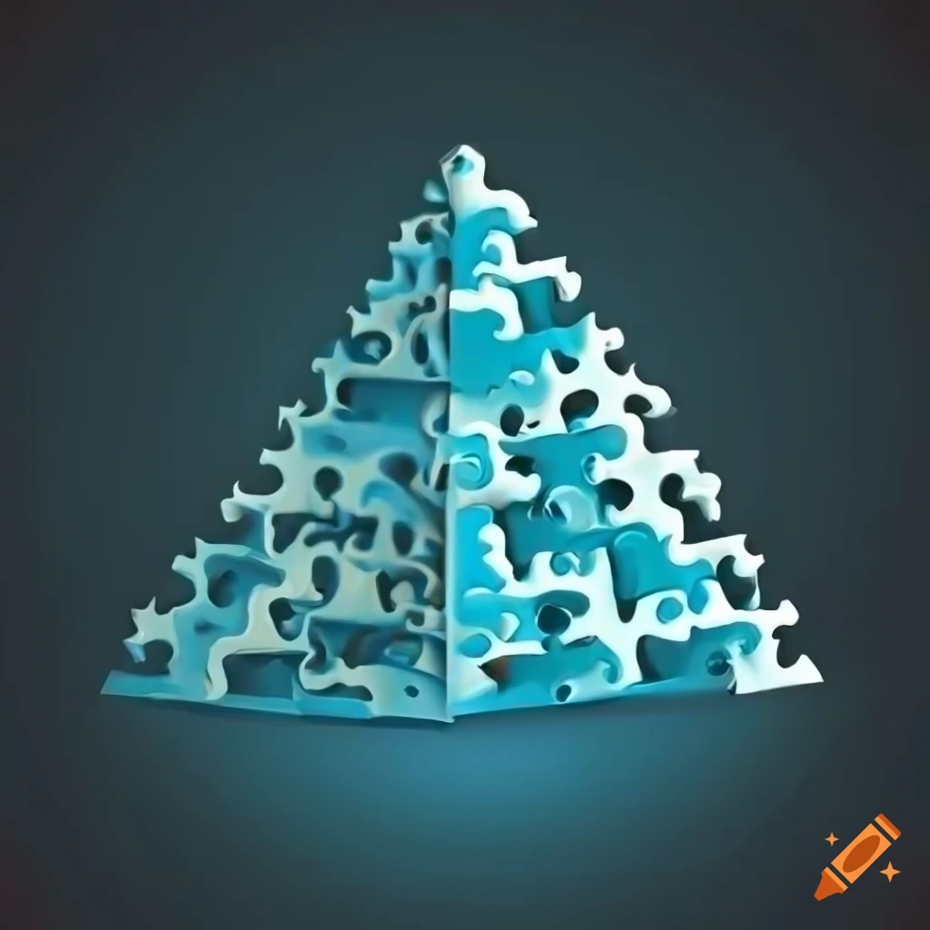 abstract-logo-design-of-a-puzzle-pyramid-on-craiyon