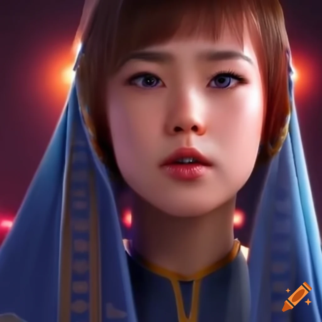 hyper realistic portrait in traditional orthodox dress