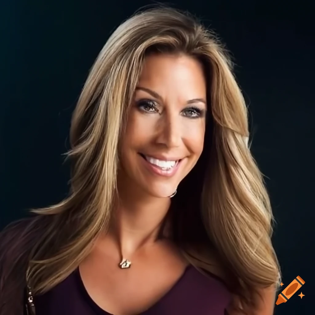 darya-folsom-tv-personality-on-craiyon