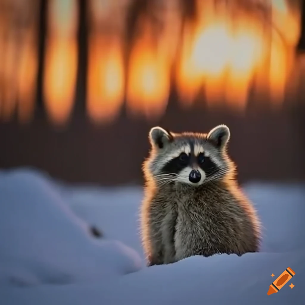 cute raccoon wallpaper