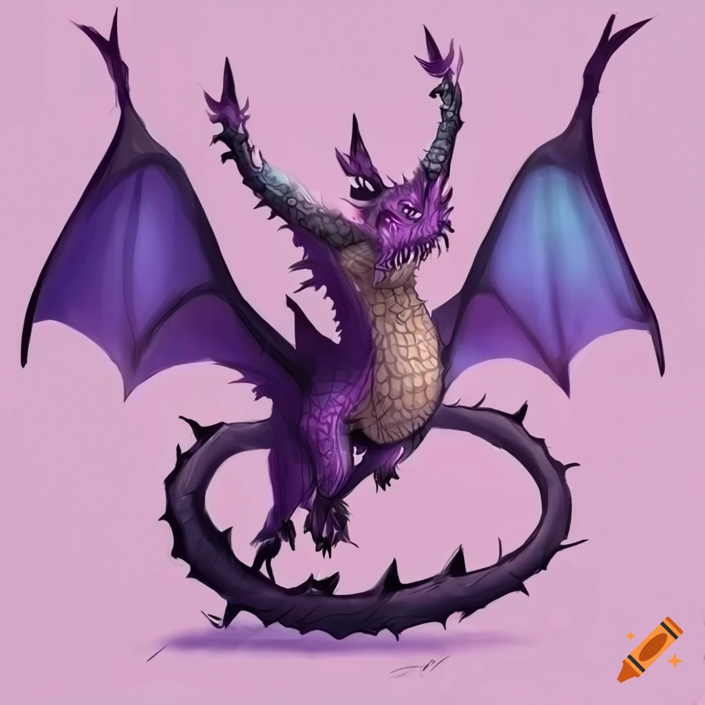Cute batdragon in final fantasy style on Craiyon