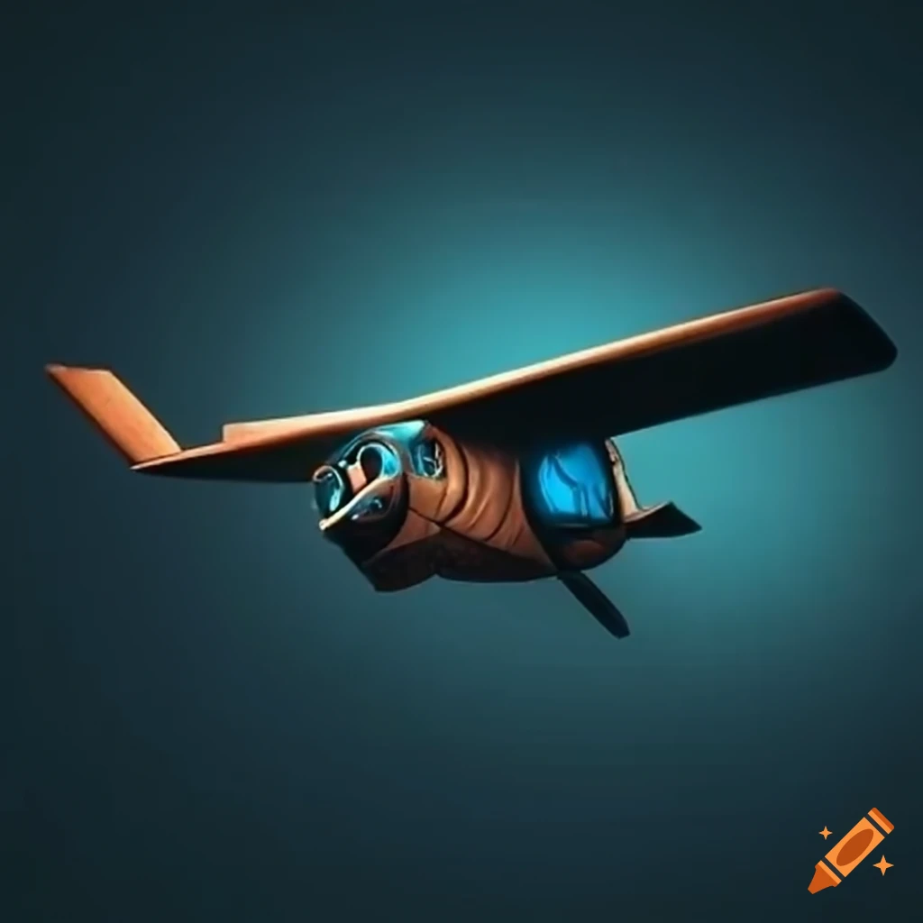 Image of glider control setup on Craiyon