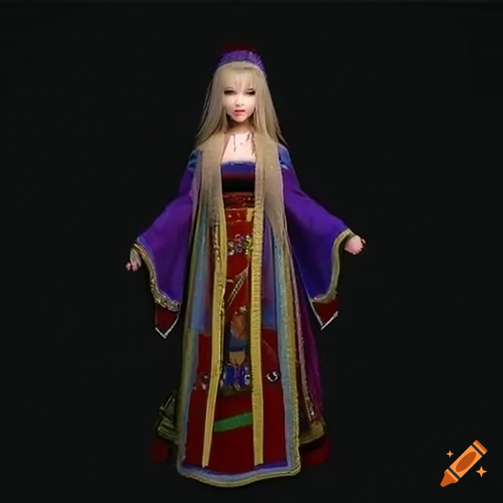 extremely detailed closeup of a person in traditional orthodox dress