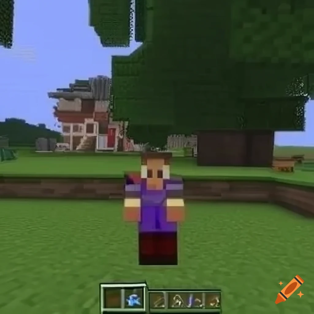 Minecraft Gameplay Screenshot On Craiyon 4648