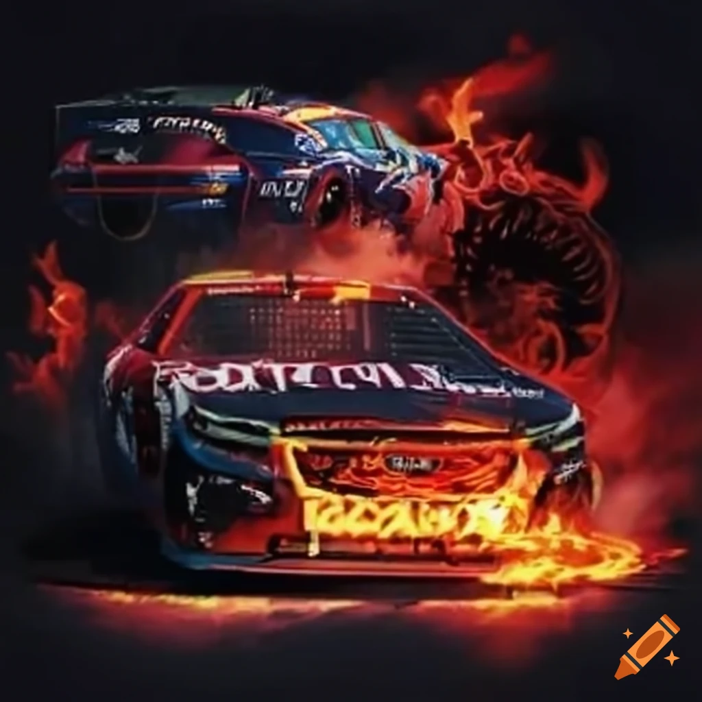 apocalyptic NASCAR race