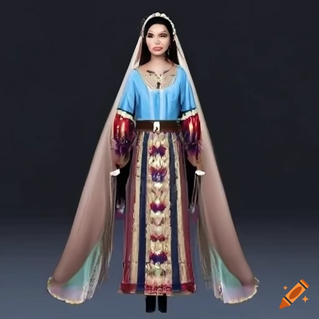 extremely detailed closeup of a person in traditional orthodox dress