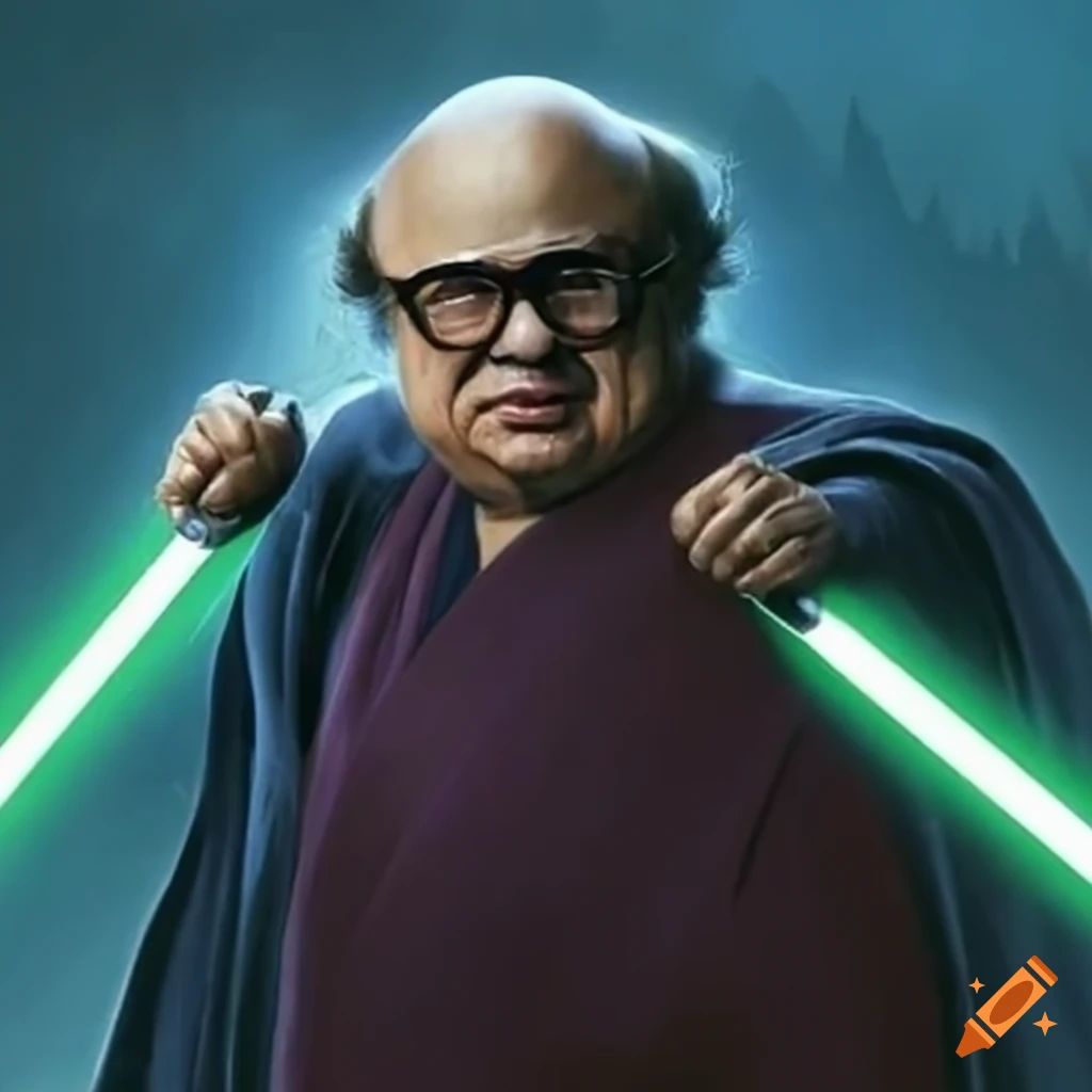 Danny devito as a jedi master