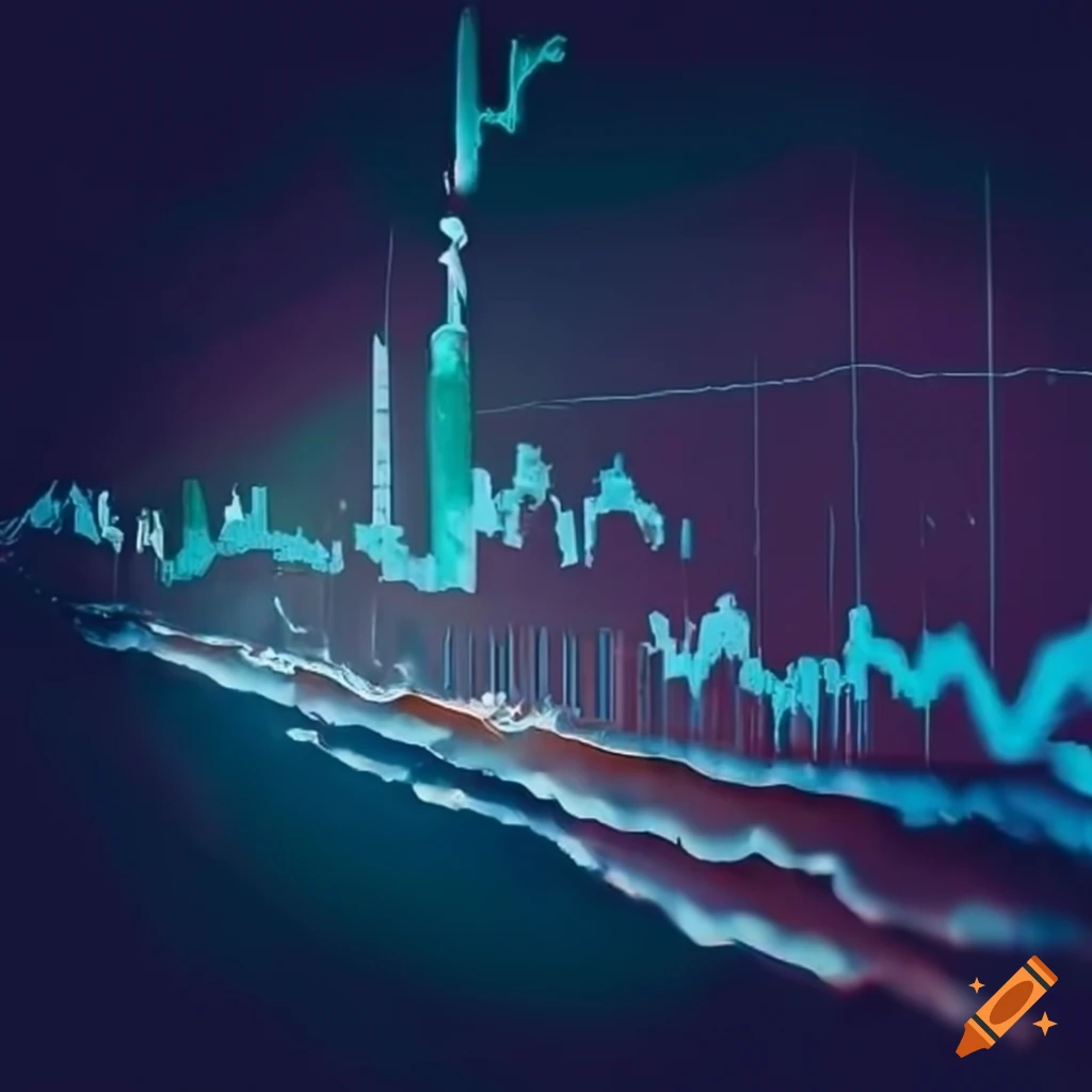economy chart illustration