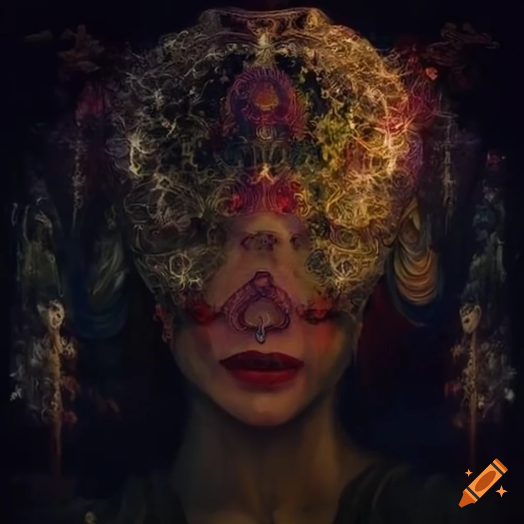 boundary-pushing artistic depiction in a fantasy world