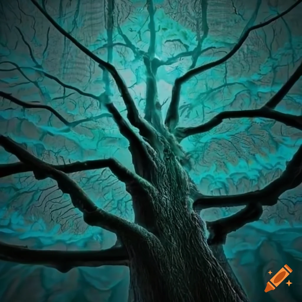 fractal trees artwork