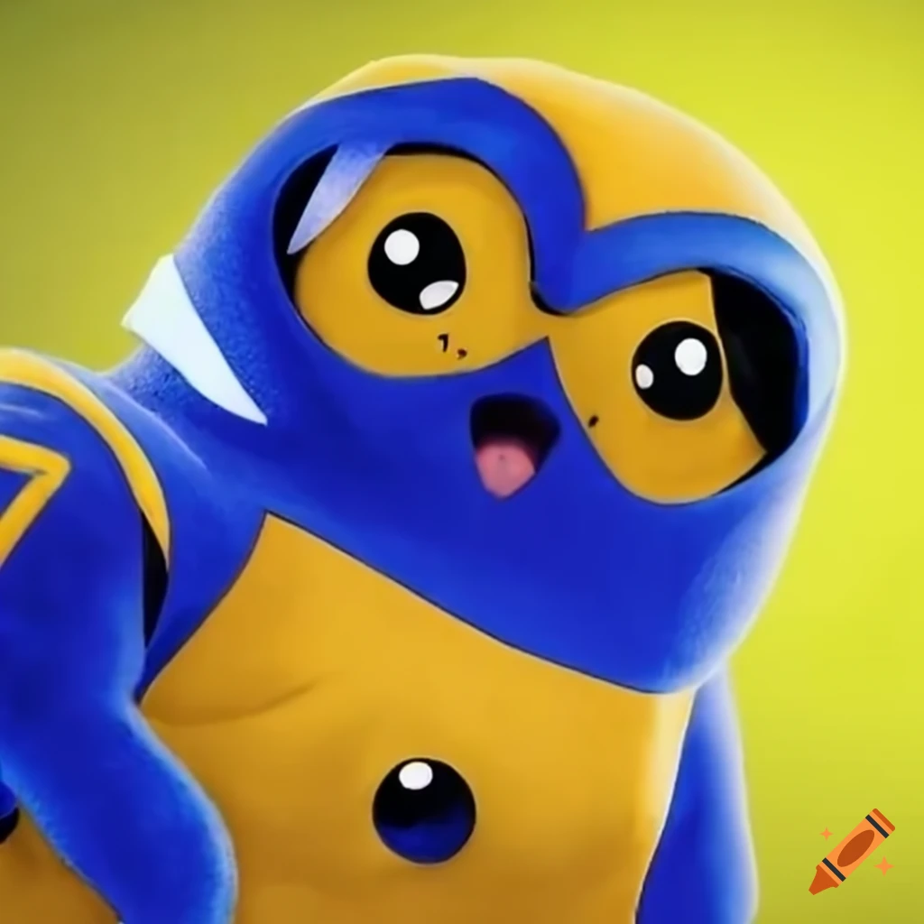Puka Nacua dressed as Pikachu