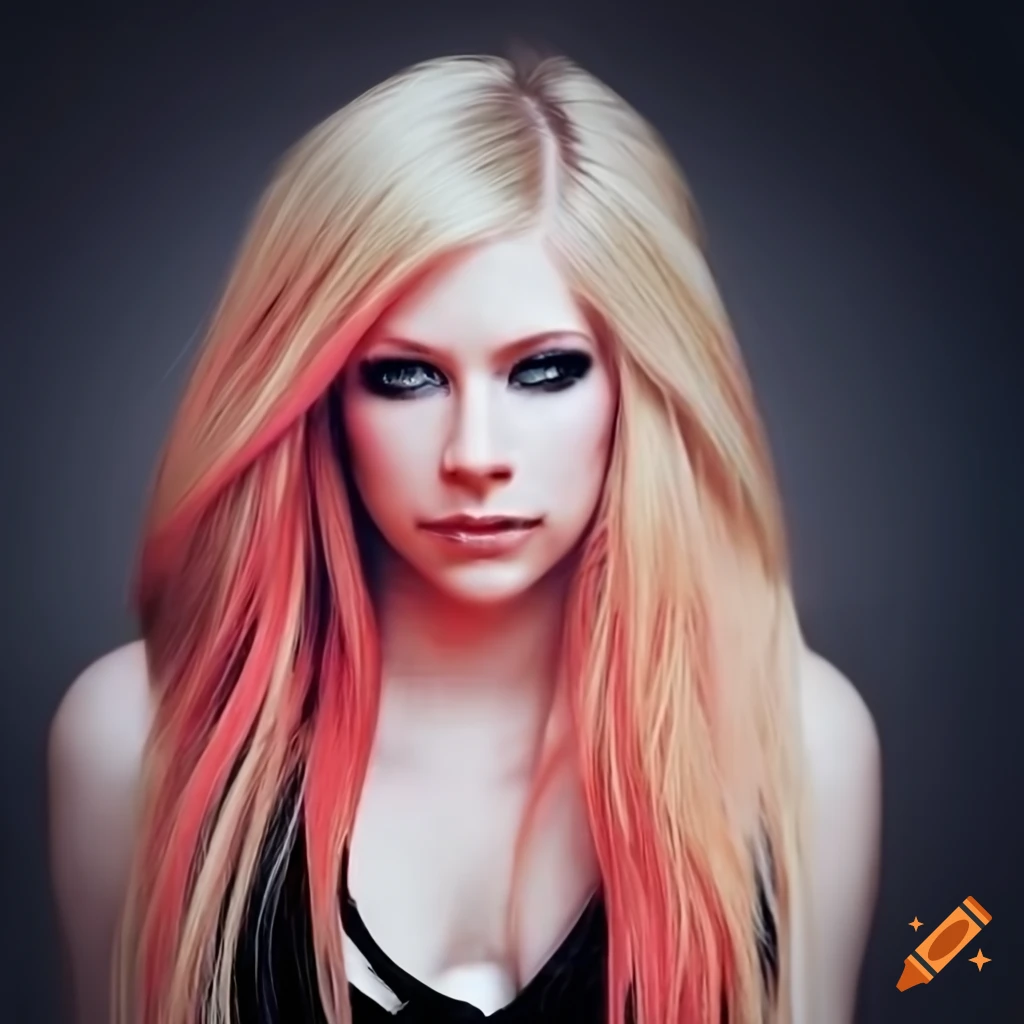 portrait of Avril Lavigne