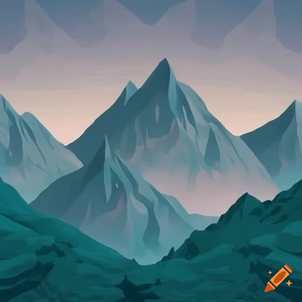 seamless rocky mountain texture for game design