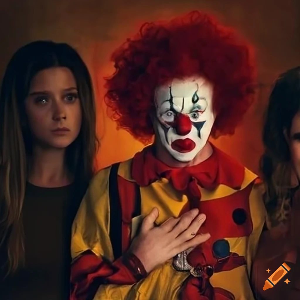 cover art for the TV drama "Teen Clown"