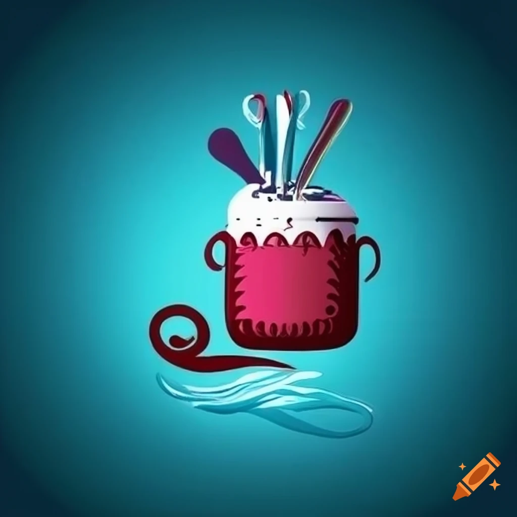 Creative Logo Design Combining Cooking And Sewing Elements On Craiyon creative-logo-design-combining-cooking-and-sewing-elements-on-craiyon