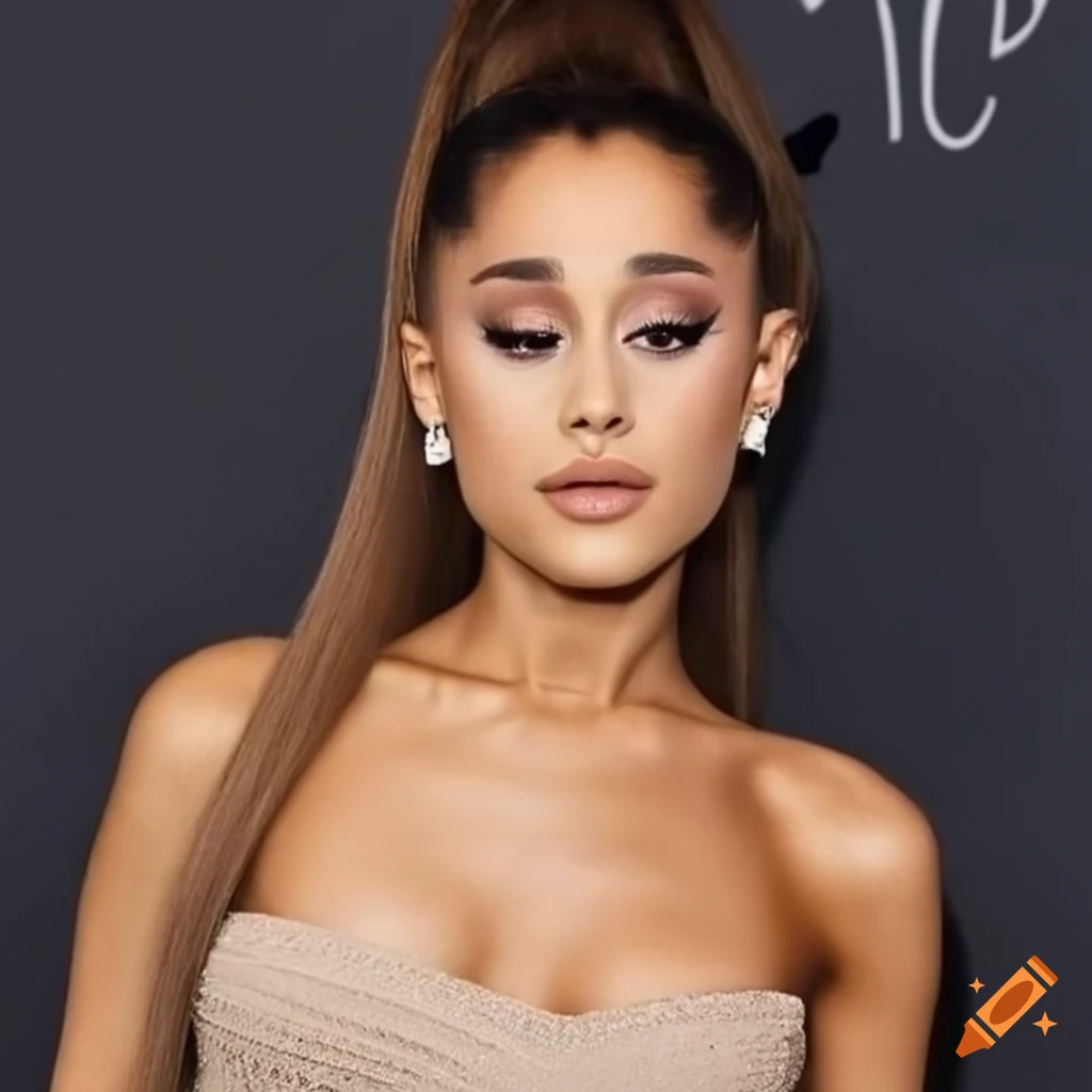 Ariana Grande In A Soft Makeup