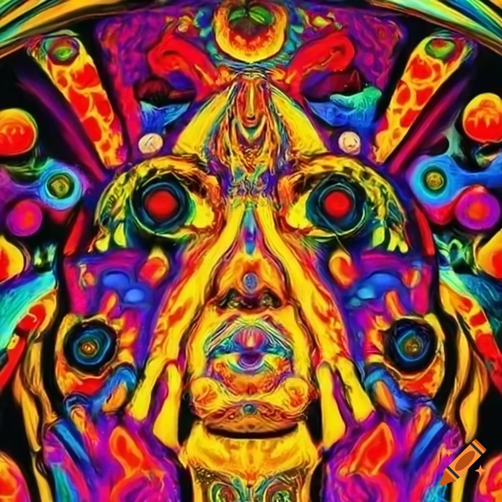 psychedelic artwork representing the summer of love