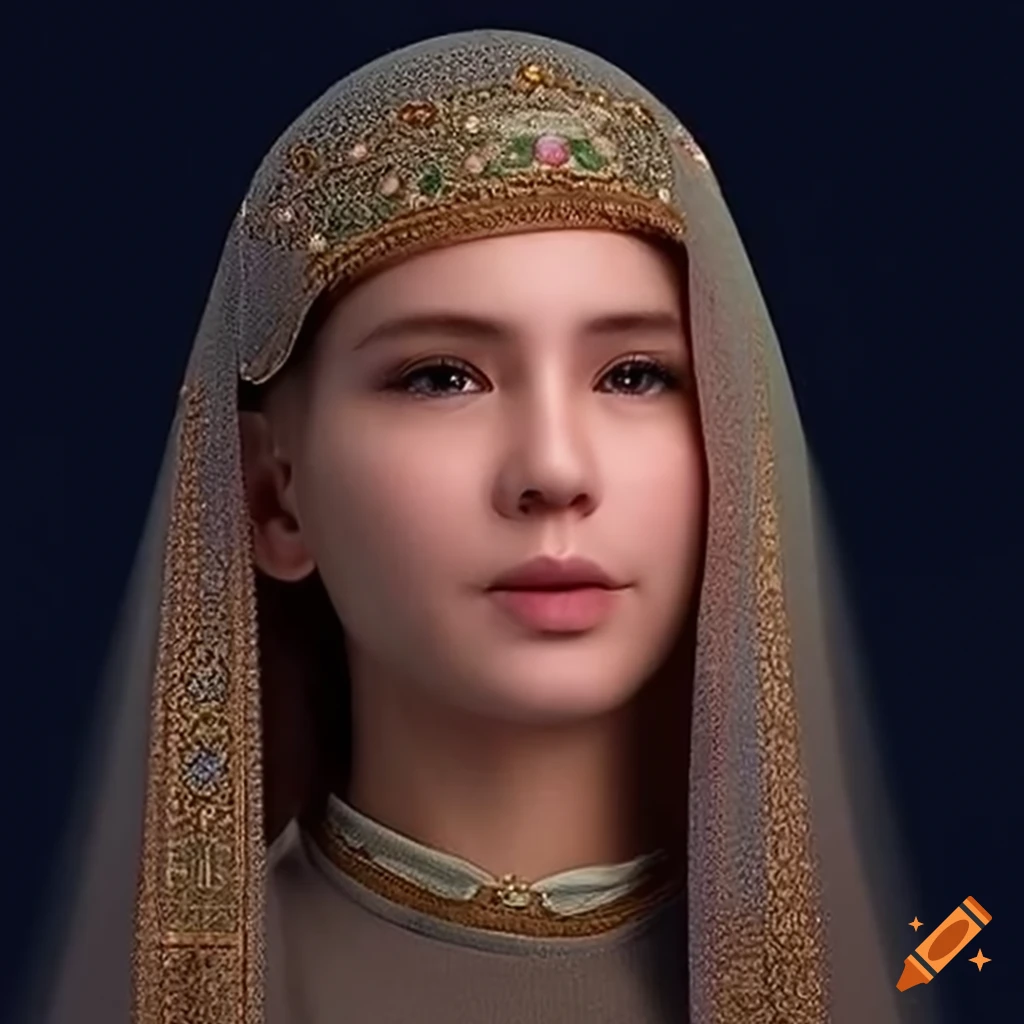 portrait of a person wearing traditional orthodox dress