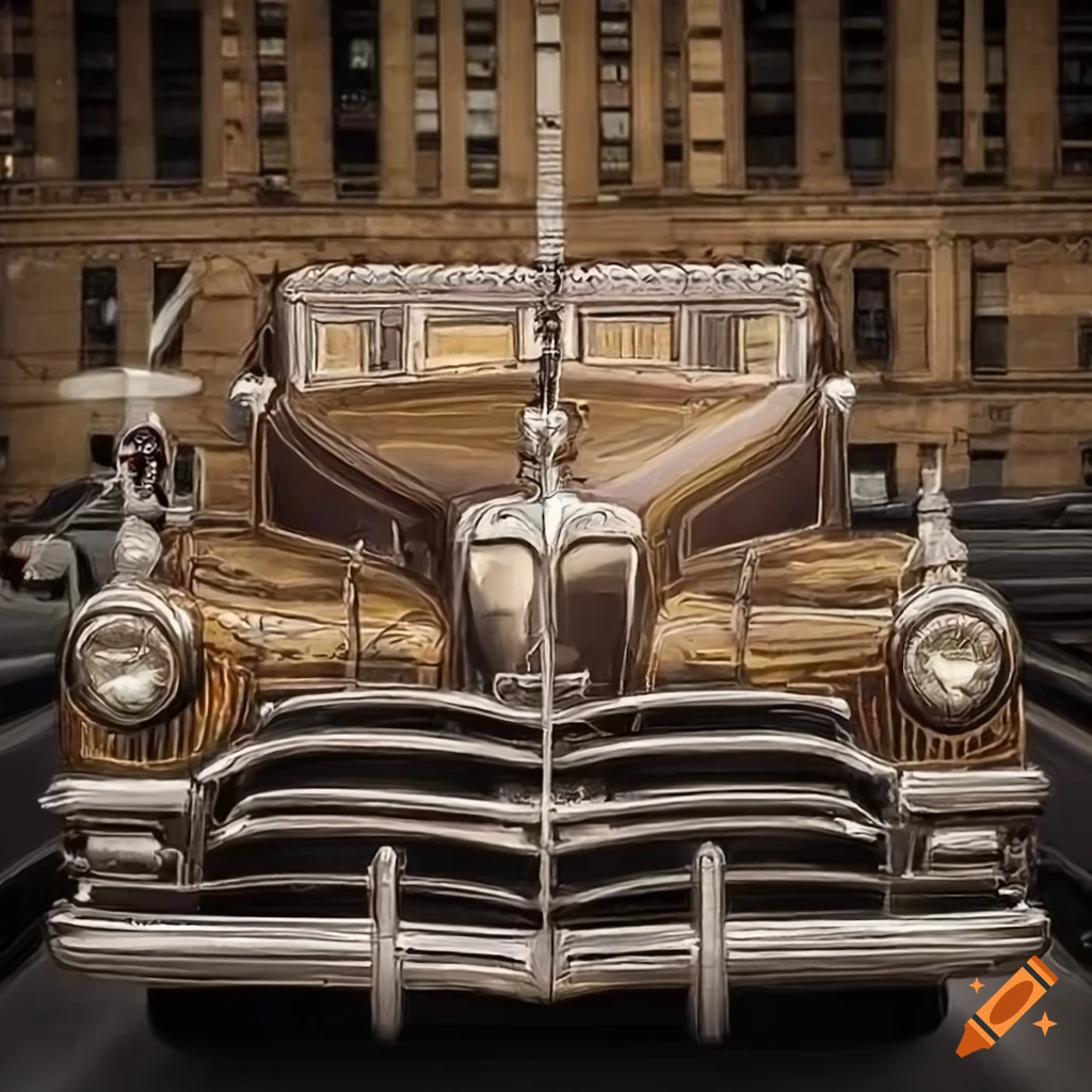 photorealistic steampunk cityscape of New York
