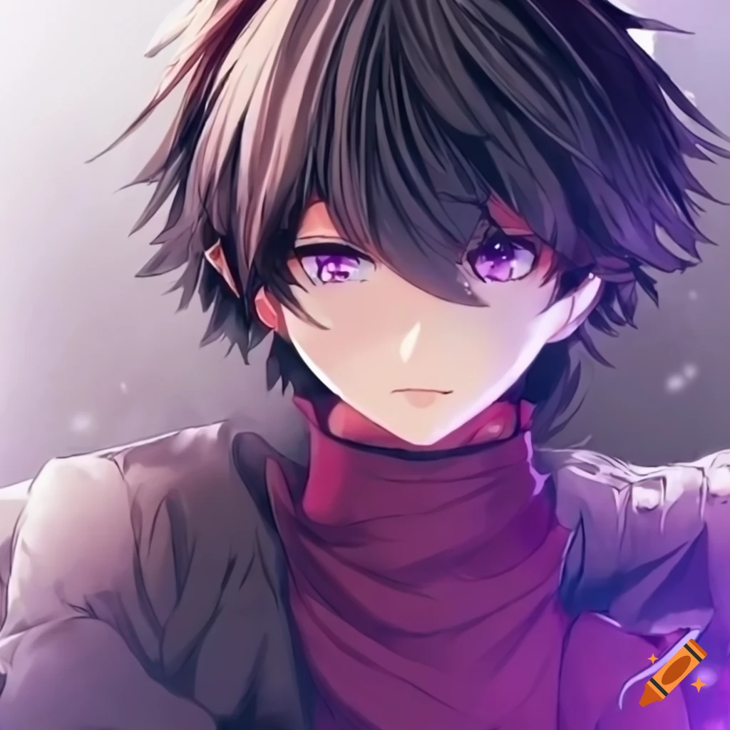 Anime Boy with a Smirk - 4k anime boy profile picture - Image