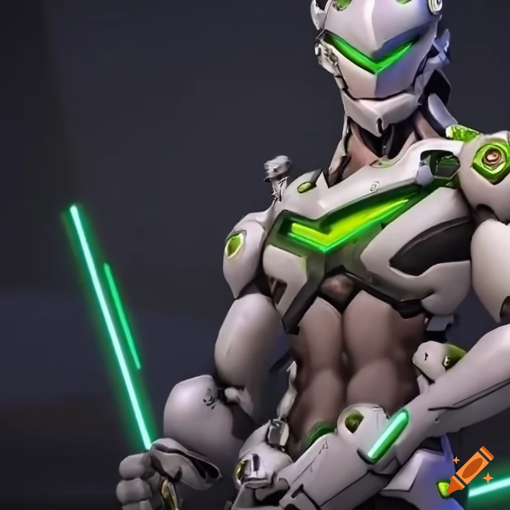 Genji character from Overwatch