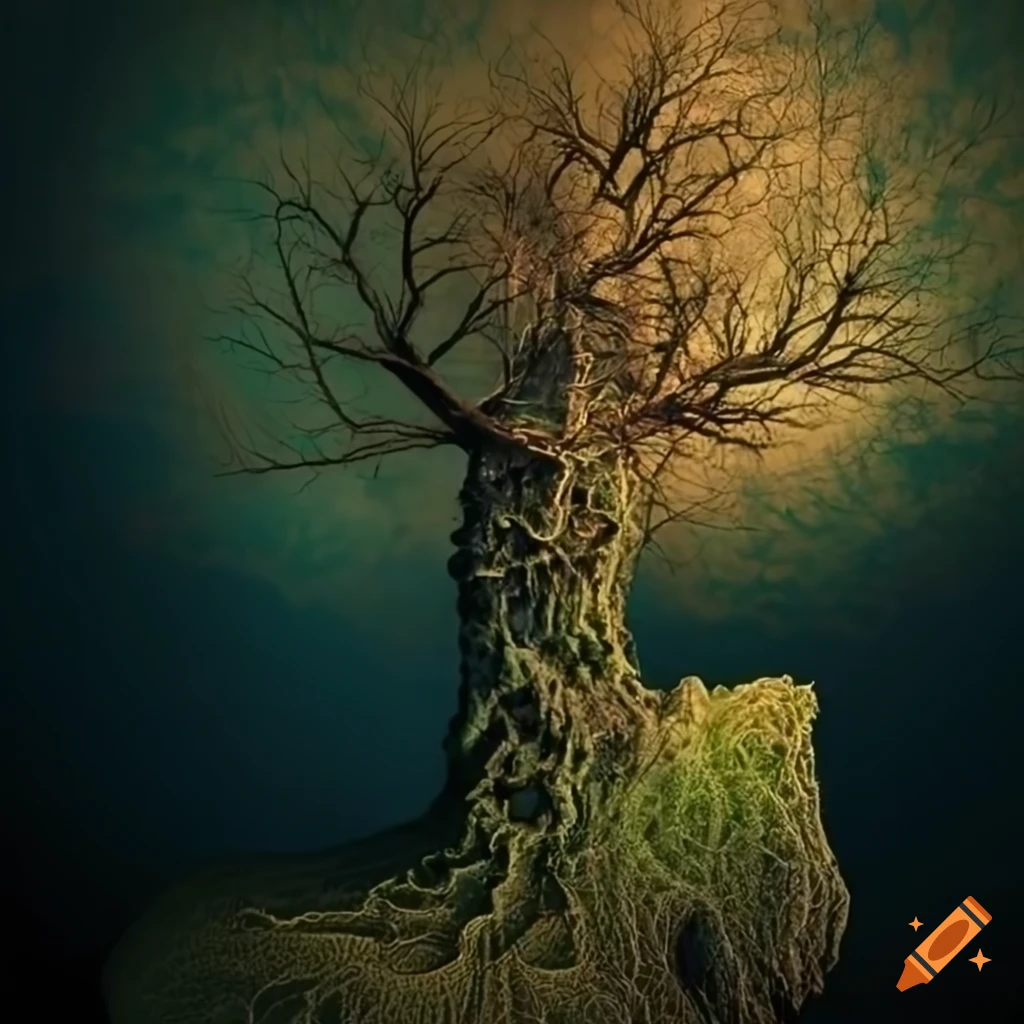 fractal tree artwork
