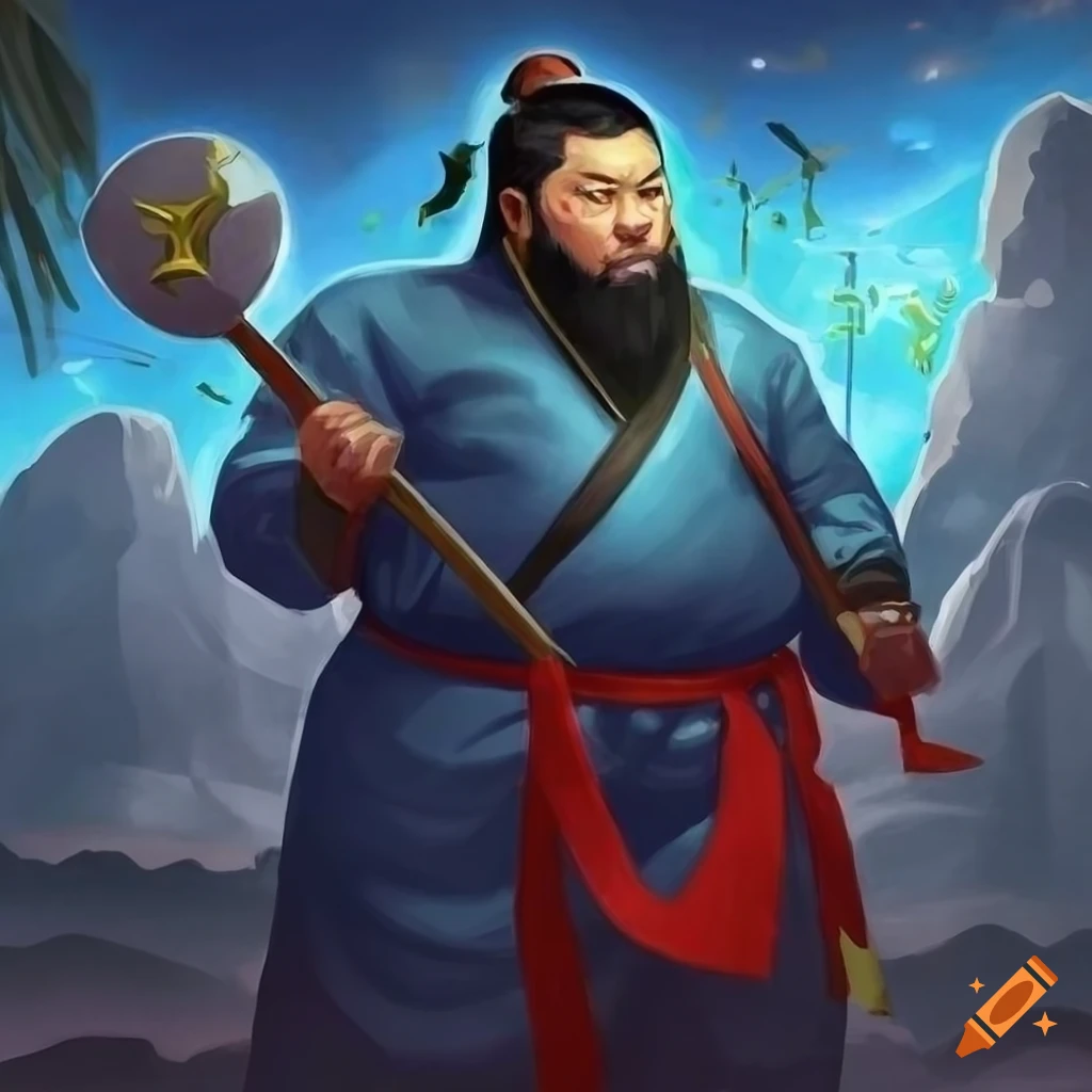 portrait-of-a-wise-asian-man-in-traditional-attire