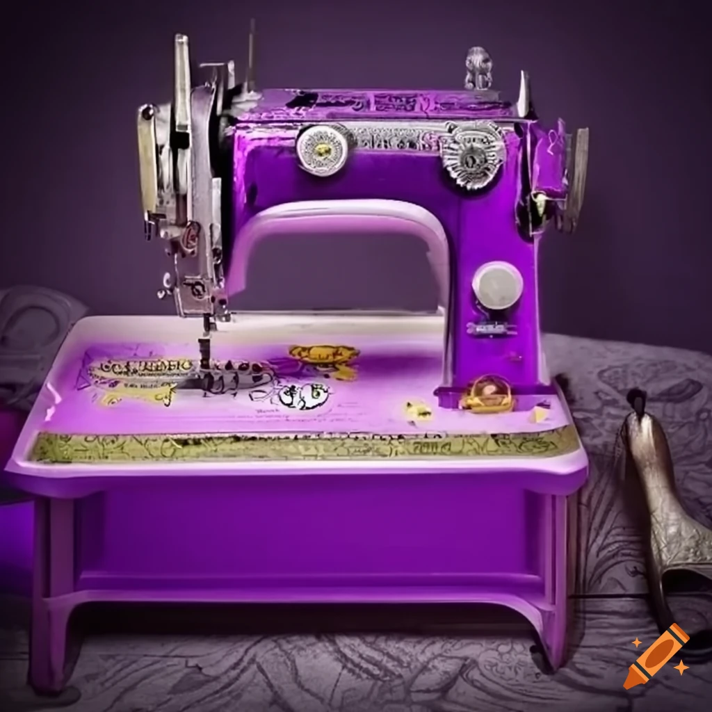 Una maquina de coser profesional on Craiyon