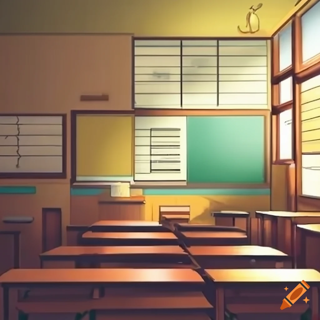 Anime Classroom 4k Ultra HD Wallpaper by 行之LV-demhanvico.com.vn