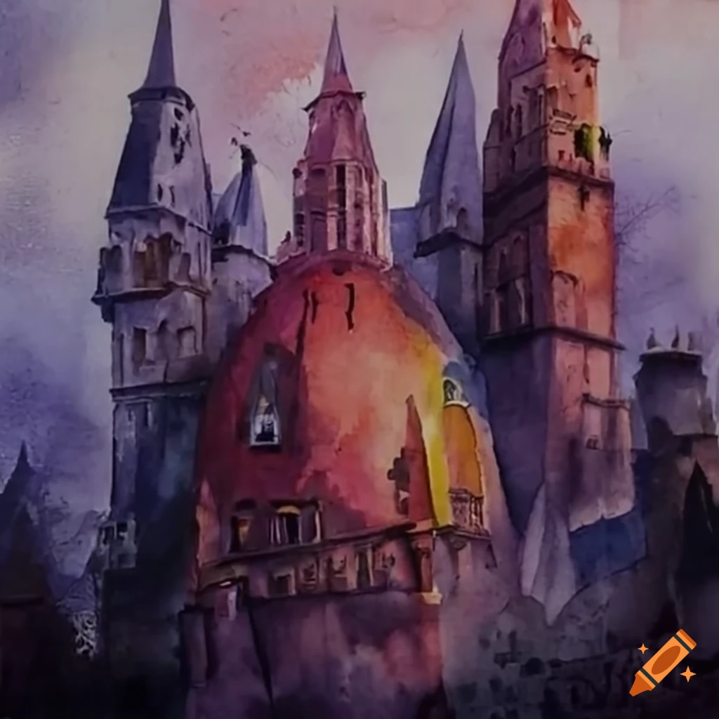 grupo de agentes misteriosos em frente a um castelo