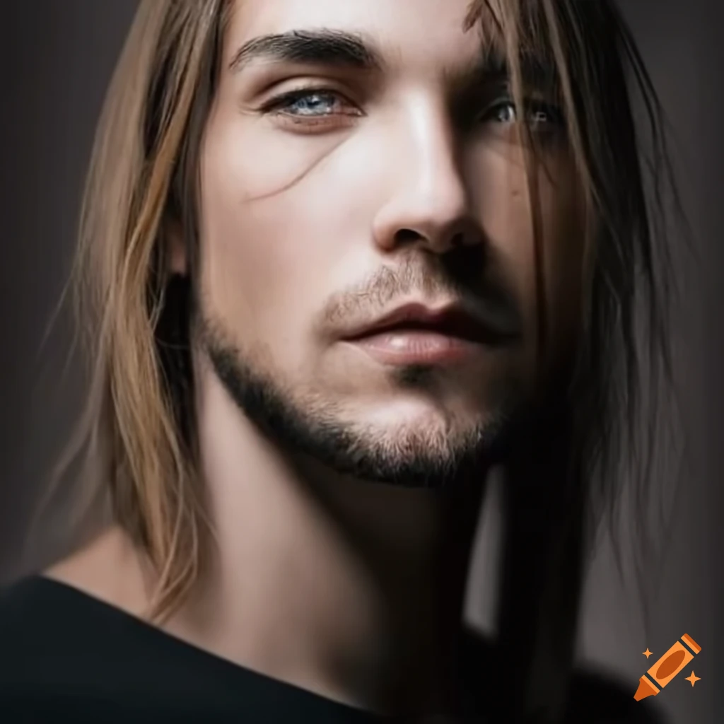 profile picture of a stylish long-haired man with tattoos