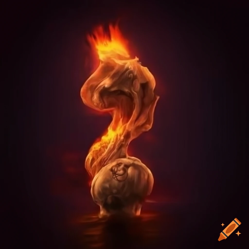 art of a flying elemental flash rock
