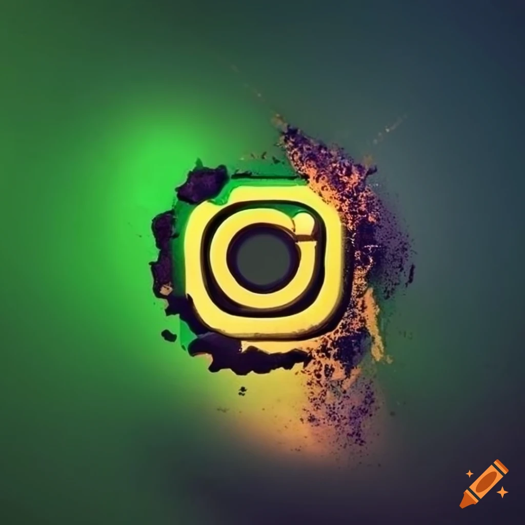 New Modern Black Instagram Icon on Green Screen Background Stock Footage -  Video of insta, capture: 240917324