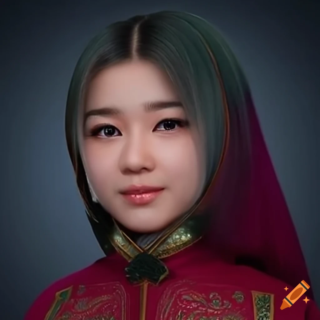 extremely detailed closeup of a person in traditional orthodox dress