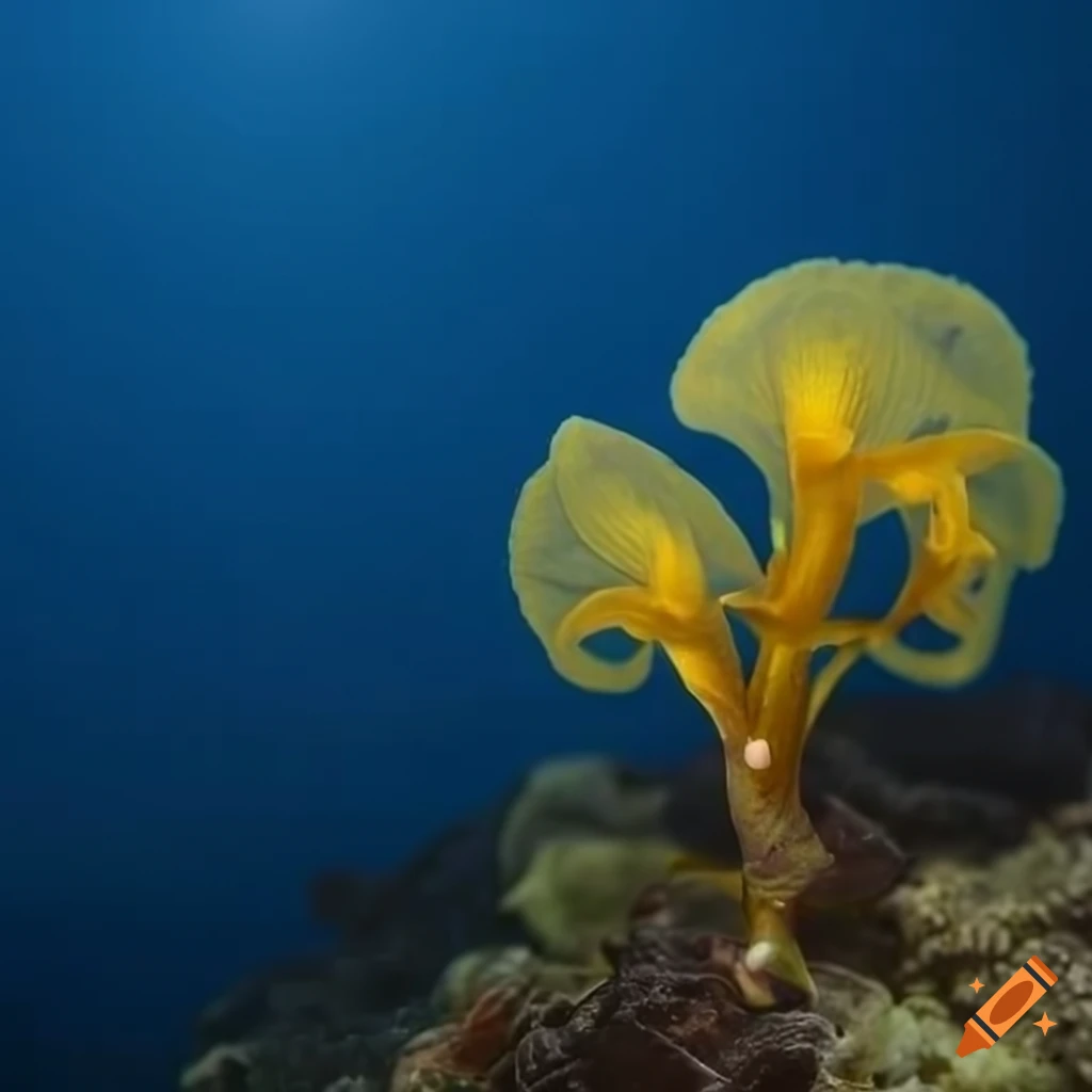 Dark Blue Underwater Scene With Wild Flower Sea Microorganisms On Craiyon pin-by-hoshino-aqua-on-simpan-cepat-mobile-legend-wallpaper-best