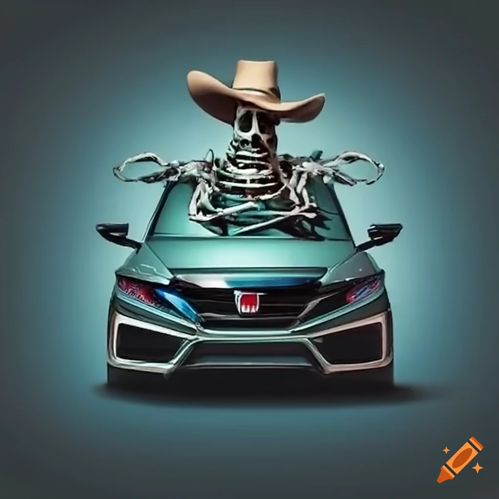 Logo for a car accessories shop named the real car with a monster suv in  colour ful background on Craiyon