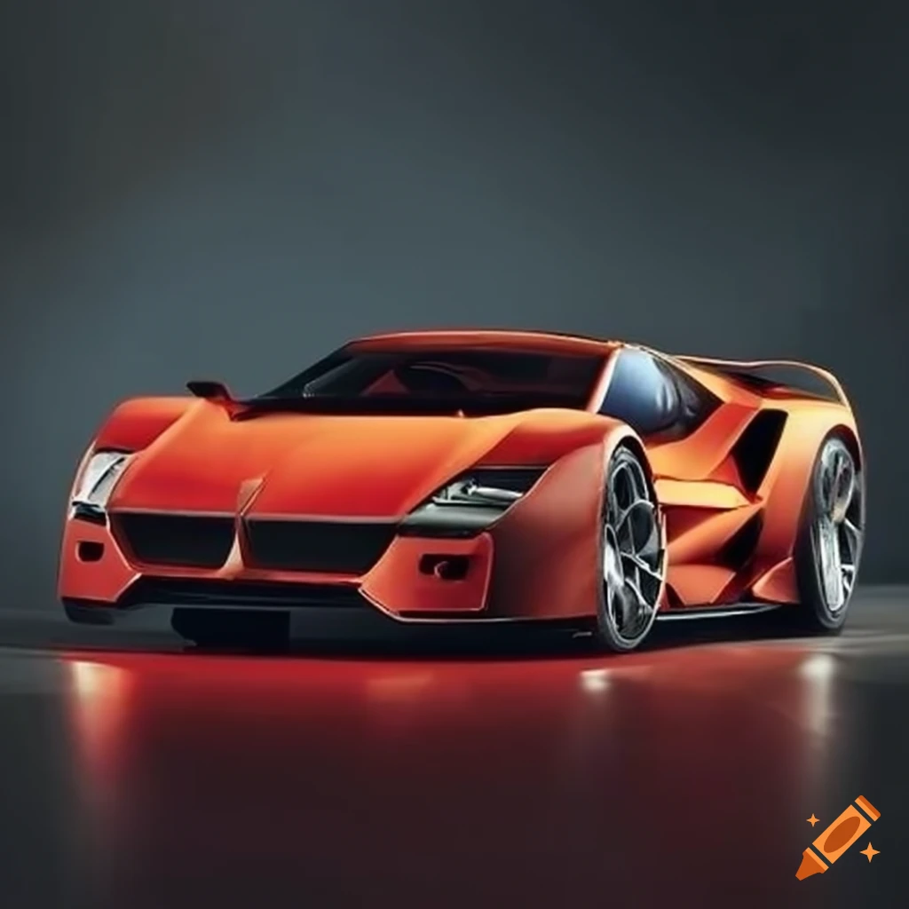 image of a titan supercar in a factory