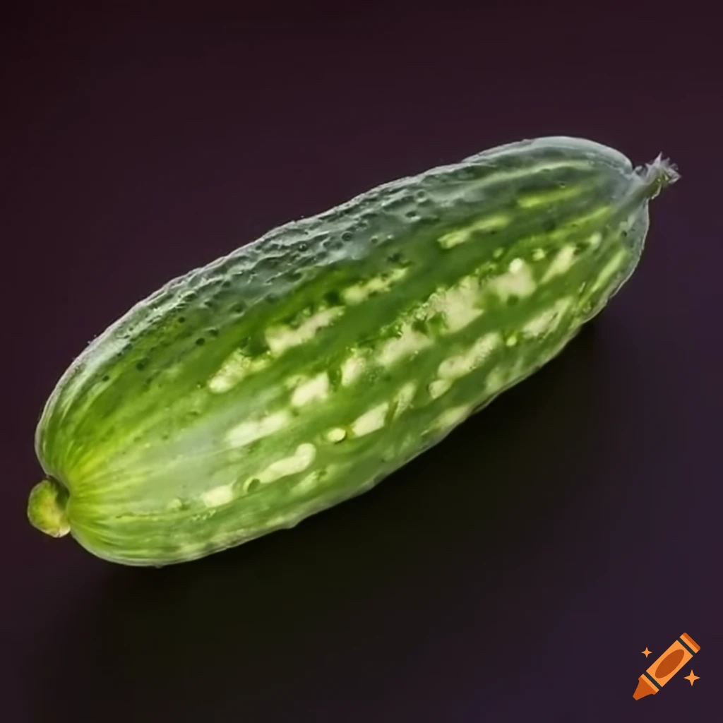 fresh and green cucumber