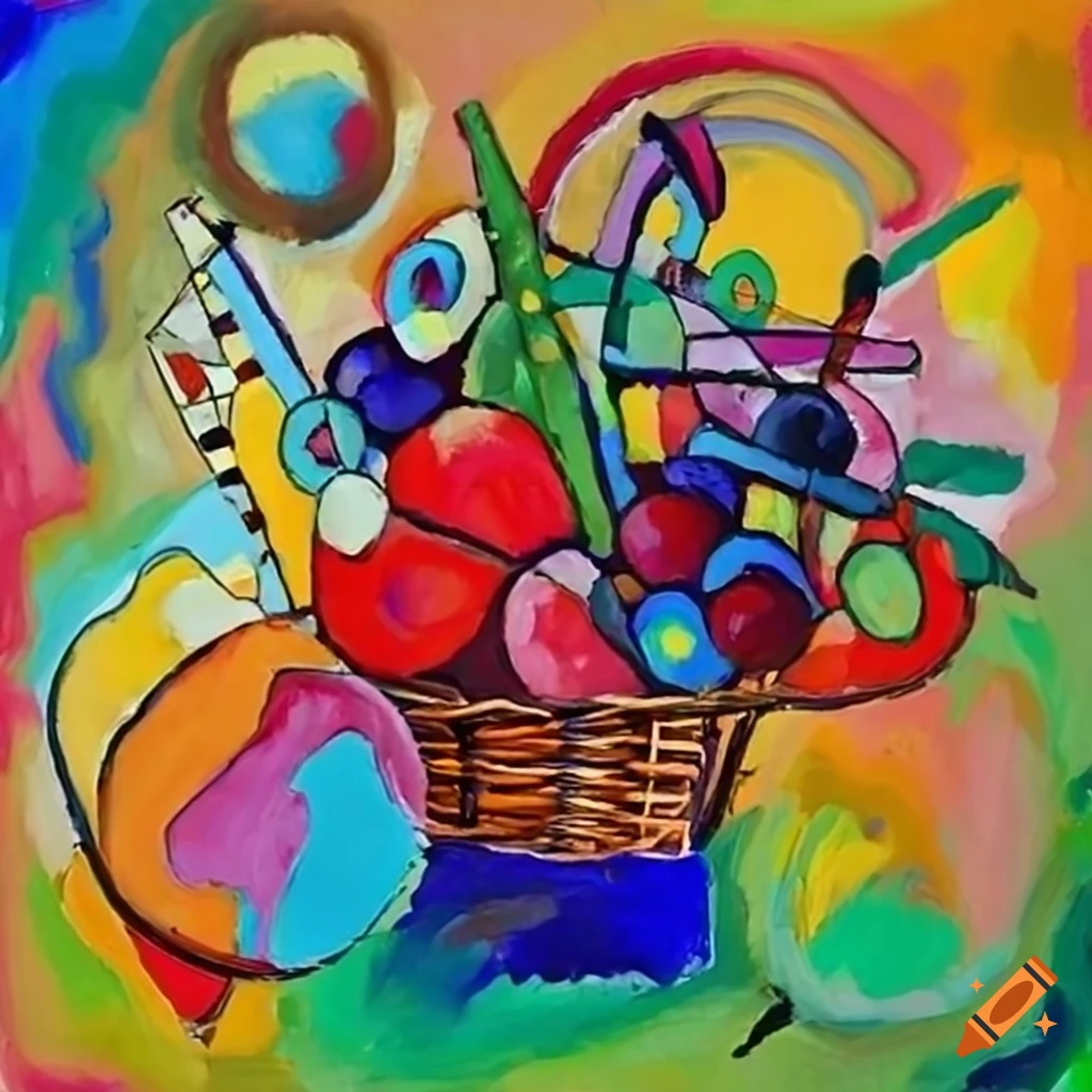 colorful-kandinsky-style-fruit-bouquet-painting-on-craiyon