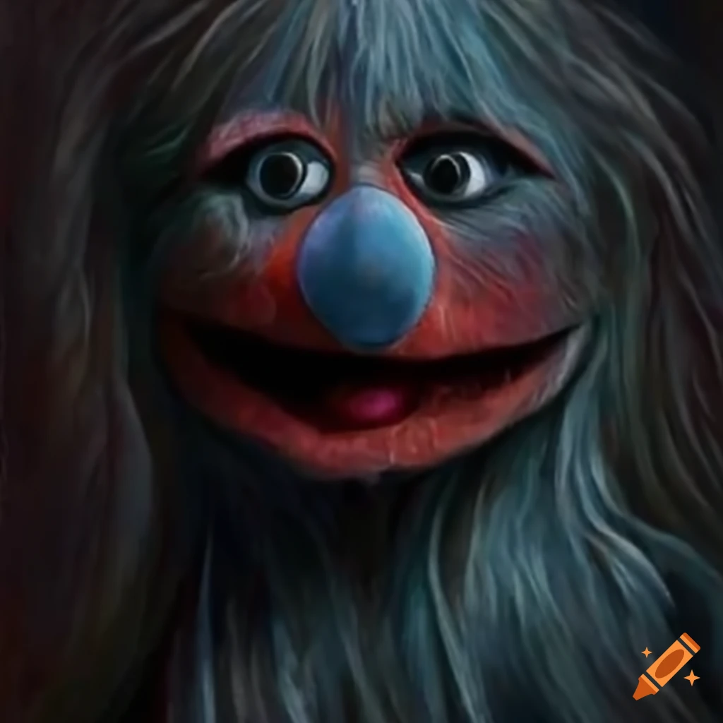 dark and mysterious Sesame Street characters