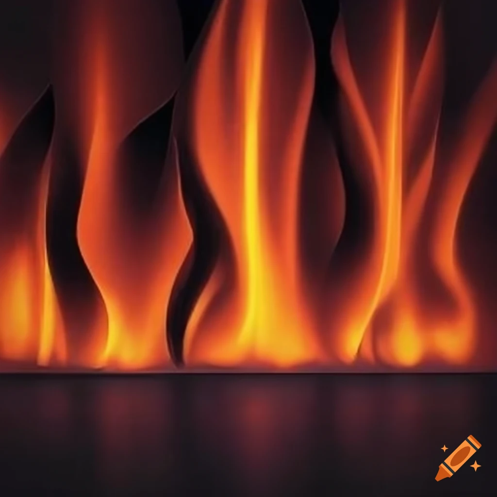 wall of fire animated