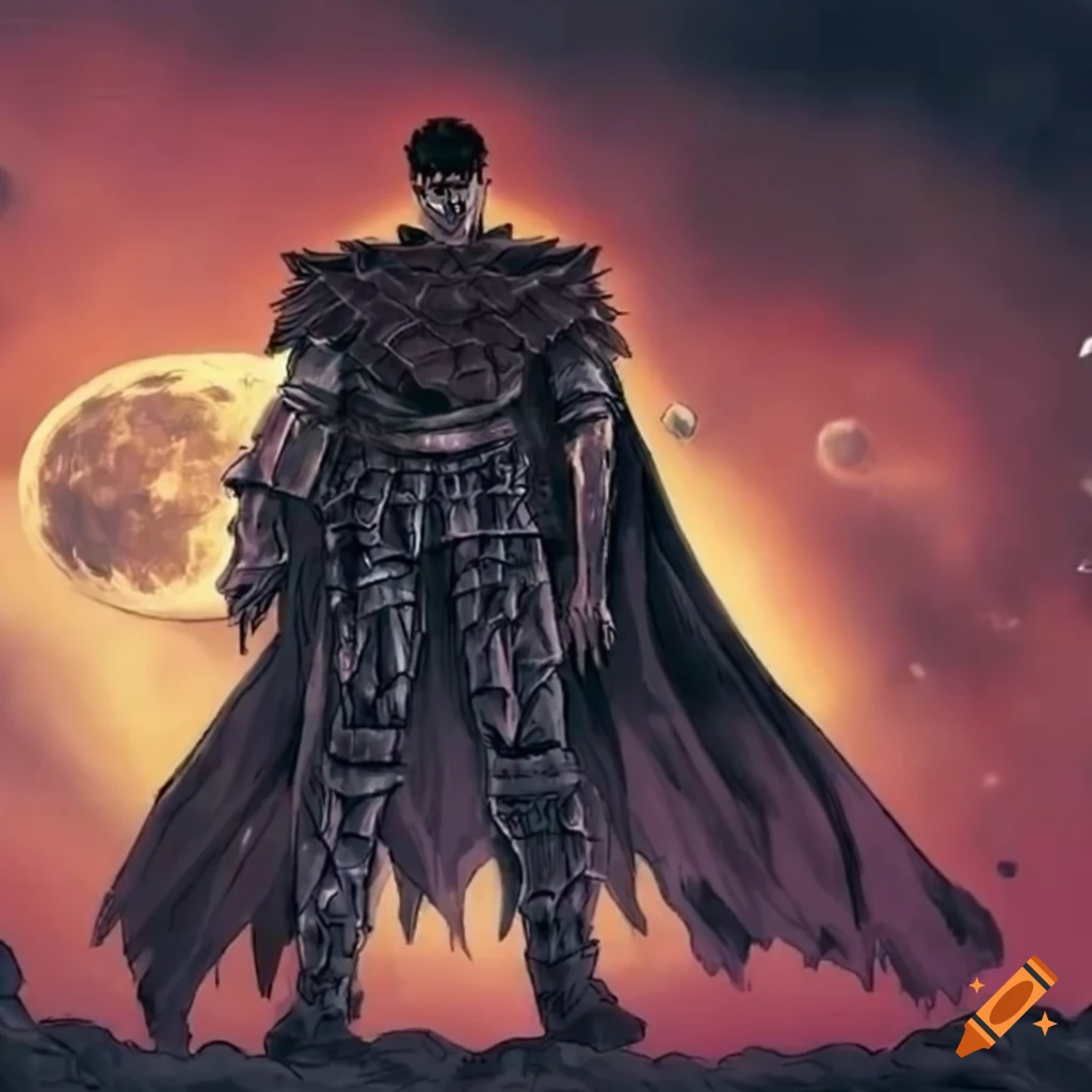 Berserk, Guts, Cape, Armor.  Berserk, Hd wallpaper, Anime