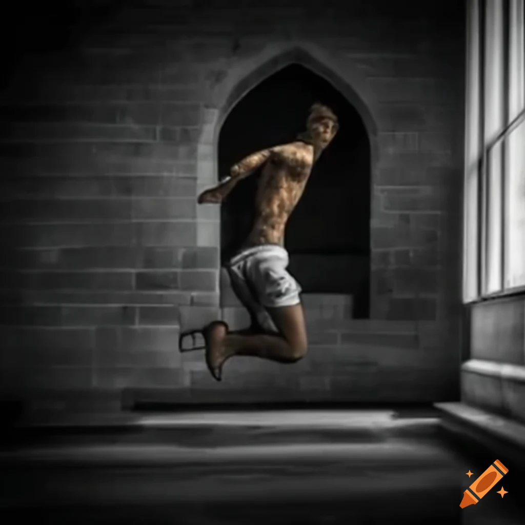 fast-paced parkour action