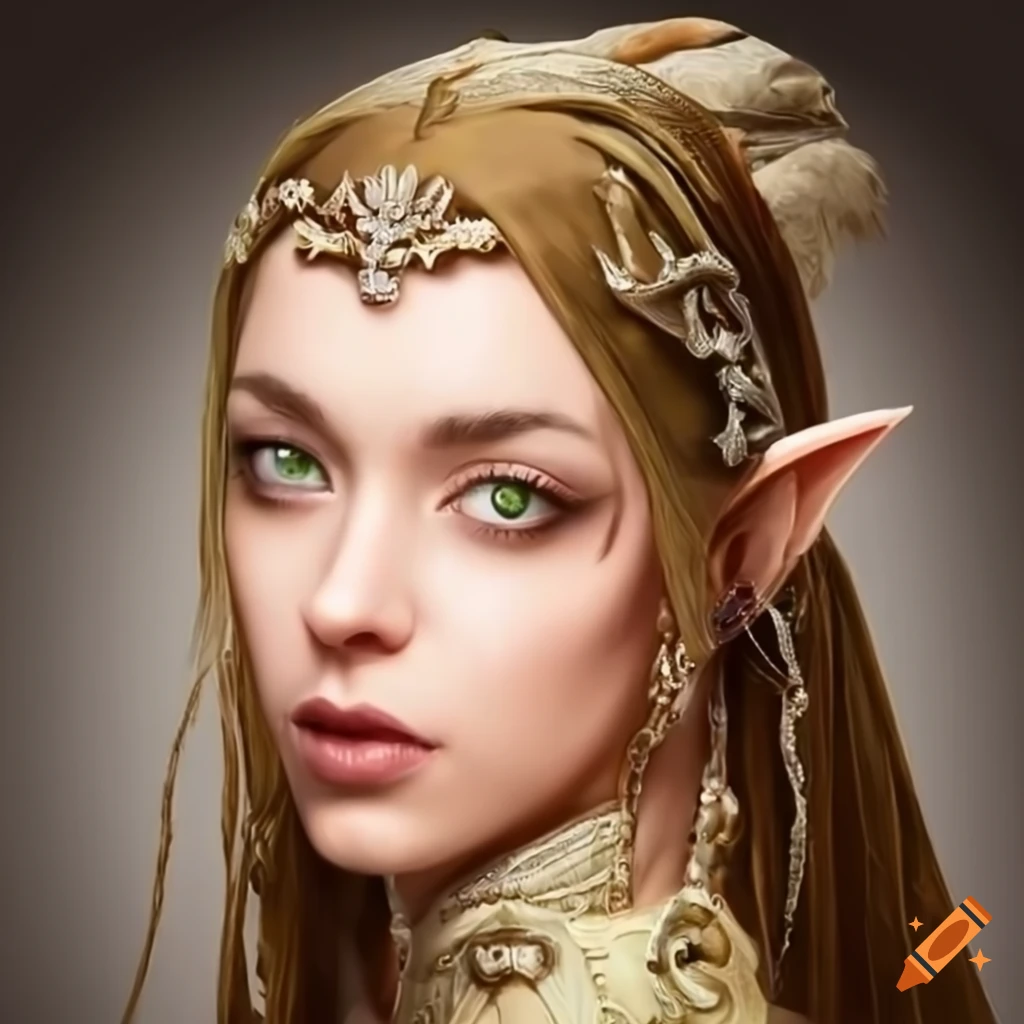 blond-female-elf-in-middle-eastern-clothing-on-craiyon