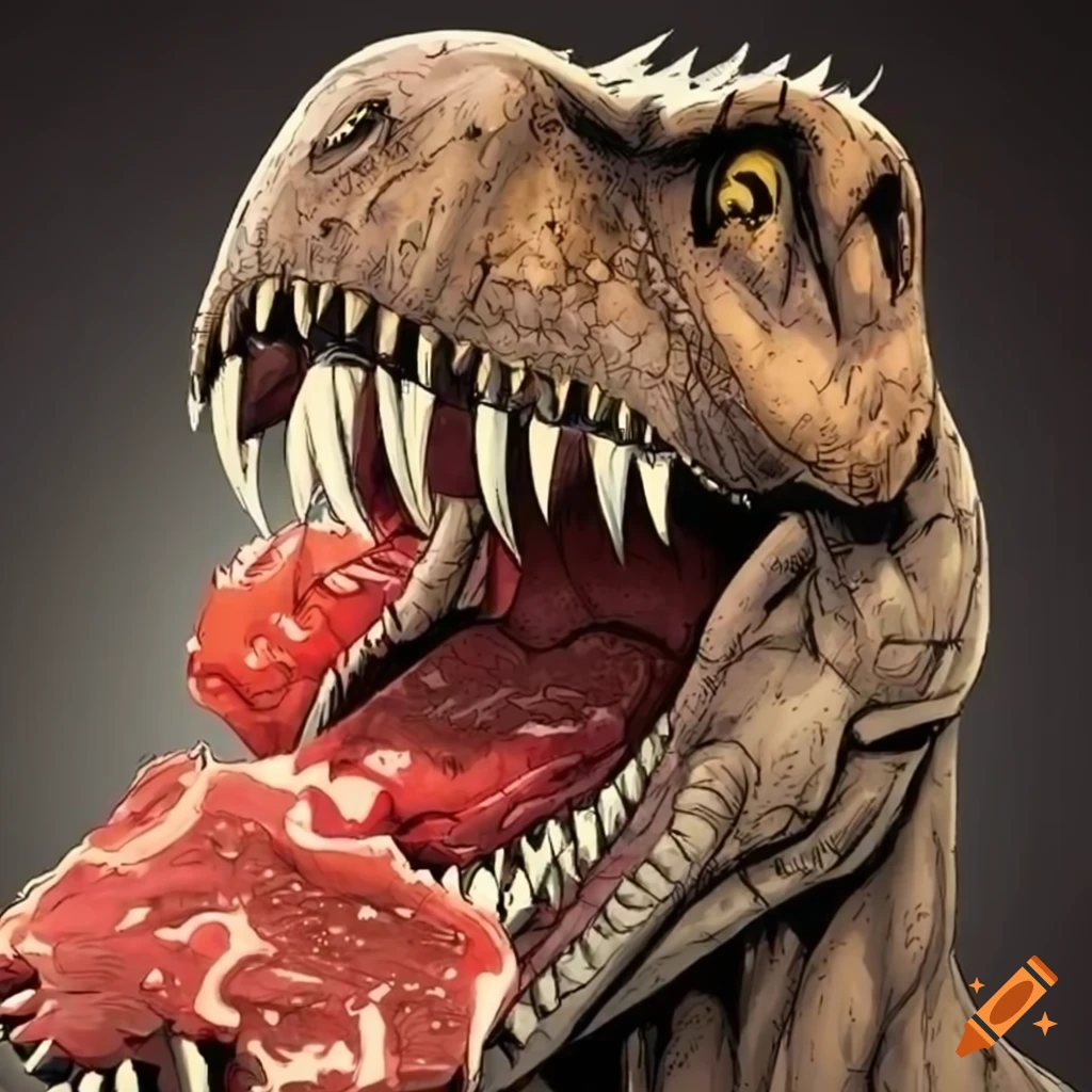 Jurassic Park T-rex - Guillotine - Drawings & Illustration, Animals, Birds,  & Fish, Dinosaurs, Tyrannosaurus Rex - ArtPal